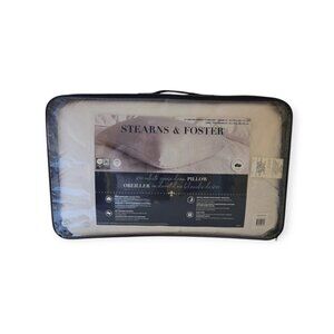 Stearns & Foster Luxurious 800 Fill Power White Goose Down Pillow Standard/Queen